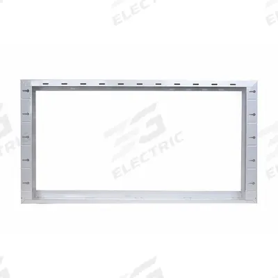 LUMINATION Surface Mount Kit: 25 in Wd, 50 in Lg - Surface Mount Kits for Panel & Troffer Lights