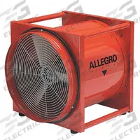 ALLEGRO Confined Space Fan: 115 V AC, 20 in Duct Dia, 1/2 hp Horsepower, 1,725 RPM Blower/Fan Speed (MPN 9525). Key specifications — Brand: ALLEGRO; Operating Voltage: 115 V AC.