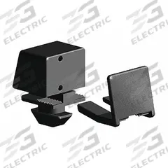 Clip Block: For Std Panel, Unfinished, Black, Polyamide, Metric, Fath 45 Series (MPN 094205). Key specifications — Brand: FATH INC.; Includes Fasteners: No; Finish: Unfinished; Material: Polyamide; Product Type: Clip Block; Compatible Series: 45 Series.
