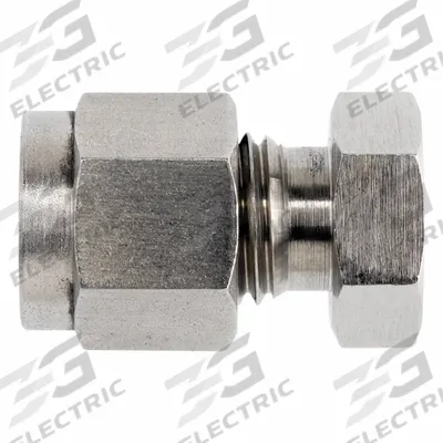 BRENNAN INDUSTRIES Compression Fitting Cap: 1/4 in OD Fitting Size, Compression - Clean & Bagged Single-Ferrule Stainless Steel Fittings