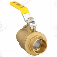 APOLLO Manual Two-Way Ball Valve: 1 1/4 in, Brass, Straight, Sweat x Sweat, Full Port Ball Port (MPN 94A20601). Key specifications — Brand: APOLLO; Handle: Lever.