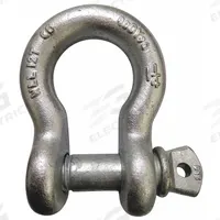 APPROVED VENDOR Anchor Shackle: Anchor Shackle, 25,000 lb Working Load Limit, Alloy Steel, Silver (MPN 55AY24). Key specifications — Body Color: Silver; Brand: APPROVED VENDOR.