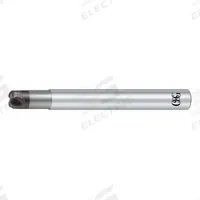 OSG Corner Radius End Mill: Carbide, WXS Coated, 4 Flute, 1/2" Mill Dia, 0.2" LOC, 1/8" Rad, 5" OAL (MPN 44700611)