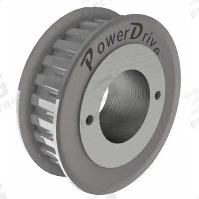 POWER DRIVE Gearbelt Pulley: For L Timing Belt Section, For 1/2 in Belt Wd, 26 Teeth - Bushed L Section Timing Belt Pulleys