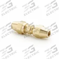 PARKER Compression Fitting Union: 1/4 in OD x 1/4 in OD Fitting Size, Compression x Compression (MPN 62AB-4). Key specifications — Brand: PARKER.
