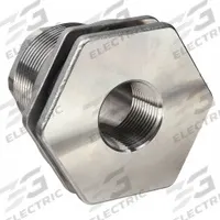 BANJO Bulkhead Tank Fitting: Stainless Steel Body, 3/4 in Female NPT Threaded Inside, EPDM Gasket (MPN TF075SS). Key specifications — Fitting Material: Stainless Steel; Brand: BANJO.