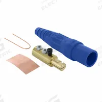 Single Pole Inline: Male, Blue, 600V AC/600V DC, 400 A, Double Set Screw Termination, 16 Series (MPN 16D24-UB). Key specifications — Gender: Male; Series: 16; Brand: LEVITON.