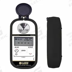 LAXCO, INC Refractometer: Beer, +/-0.2°% Accuracy, Auto, Digital, 1 in Overall Dp, 0.001, 1.000 (MPN RHD-P-402). Key specifications — attr1073899: LAXCO, INC; attr1079772: +/-0.2°%; attr1136199: 1.130; attr1079778: Automatic; attr1136198: 1.000; attr1079777: 0.001; attr1108250: Beer.
