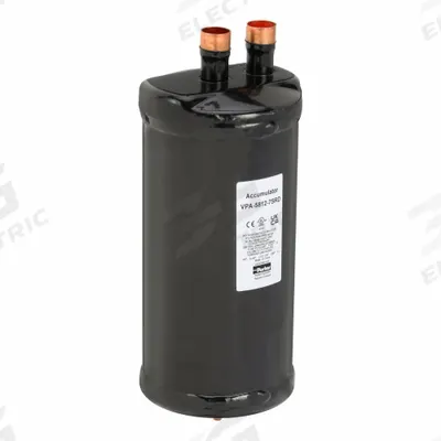 Parker Suction Line Accumulator: 7/8 in Sweat, 8.44 lb Capacity, 12.87 in Ht - Suction Line Accumulators