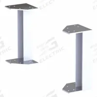 TRI-ARC Platform Support Leg: 18 in Overall Ht, 30 in Overall Wd, 500 lb Load Capacity (MPN MPASST2). Key specifications — Brand: TRI-ARC; Compatible with Manufacturer Model Number: MPASGR30; Material: Aluminum; Color: Gray.