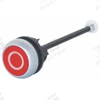 EATON Push Rod: 22 mm Panel Mounting Size, For Series M22 (MPN M22-DZ-R-X0). Key specifications — attr1023385: Red; attr1023392: Push Rod; attr206594: M22-DZ-R-X0; attr1023386: Push Buttons; attr1023389: M22; attr211286: EATON.