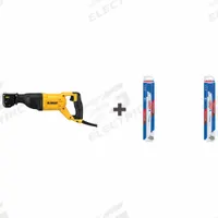 DEWALT Reciprocating Saw: 12 A Current, 1 1/8 in Stroke Lg, 2,900 stroke/min Max. Strokes per Minute (MPN DWE305/20578818R/20578818R). Key specifications — attr1170485: DEWALT; attr1170490: Shoe Not Adjustable; attr1170491: Full-Size.