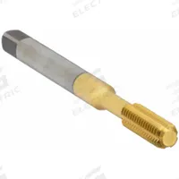 WIDIA GTD Thread Forming Tap: #8-32 UNC, H3 / 3B, Bottoming Chamfer, TiN Coated High Speed Steel (MPN 19857)
