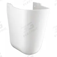 ZURN Bathroom Sink: Porcelain, Installation Hardware, 14 in Overall Ht, 17 in Overall Lg (MPN Z5320-PED). Key specifications — Product Type: Bathroom; Material: Porcelain; Includes: Installation Hardware; Brand: ZURN.