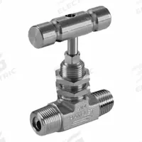 HAM-LET Plumbing Needle Valves: Inline Valve Body, 316 Stainless Steel, Integral Bonnet, MNPT x MNPT (MPN H-380U-SS-N-R-1/8-M). Key specifications — For Media: Liquid; Standards: ISO 2006(E); Brand: HAM-LET; Valve Series: H300U; Stem Type: Regulating; Connection Gender - Side 2: Male; Connection Gender - Side 1: Male; Connection Type - Side 1: NPT.