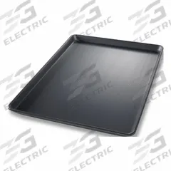 CHICAGO METALLIC Sheet Pan: Sheet Pan Pan, Full Sheet Pan Size, Anodized Aluminum, Pre-Seasoned (MPN 44694). Key specifications — Bead Closure: Closed Bead; Coating: Pre-Seasoned; Pan Style: Sheet Pan; Perforation: Solid; Brand: CHICAGO METALLIC; Material: Anodized Aluminum; NSF Certified: Yes; Sheet Pan Size: Full.
