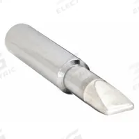 HAKKO Soldering Tip: T18 Series, Chisel, 5.2 mm W, 18 mm Lg (MPN T18-S3). Key specifications — attr184973: HAKKO; attr184976: FX-600; attr184970: T18-S3.