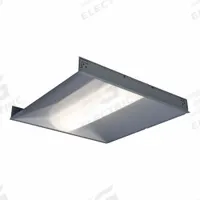 LUMINATION Recessed Troffer: 2 ft Lg, 2 ft Wd, 3,300 lm, 4000K, 29 W, 120 to 277V AC, No Sensor (MPN LVT22B033MM840LBLTWHTE). Key specifications — attr1261884: 120 to 277V AC; attr1261878: LUMINATION; attr1261883: (2) Lamp T8 17W; attr1261870: 4000K; attr1261880: Yes.