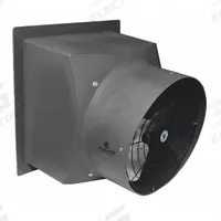 Hazardous Location Exhaust Fan: Direct Drive, 16 in Blade, 1/3 hp, Totally Enclosed Fan Cooled, 1 ph (MPN PFM1600-1-HL). Key specifications — Nameplate Voltage: 115/230V AC; Motor Enclosure: Totally Enclosed Fan Cooled; Brand: SCHAEFER; Frame Finish: Polished; Frame Material: Polyethylene; Hazardous Location Class: Class I, Div 1, Group C and D; Class II, Div 1, Group F and G.