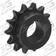 TSUBAKI Single Strand Sprocket: 60, For 3/4 in Chain Pitch, 1 7/16 in Bore Dia, 14 Teeth, Steel (MPN 60B14F-1G). Key specifications — Brand: TSUBAKI.