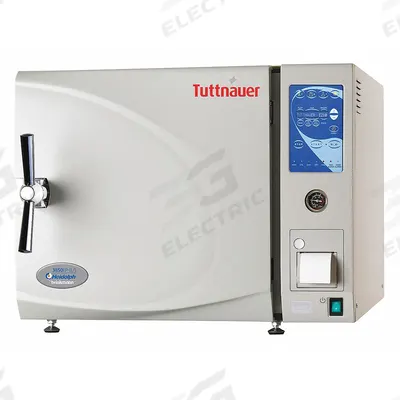 HEIDOLPH TUTTNAUER Autoclave: 65 L Capacity, 137°C Max Temp, 26 in Overall Wd - General Purpose Autoclaves