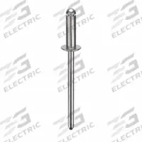 Blind Rivet,1 1/2 in L,1/8 in dia,PK500: Inch, 1 1/2 in Overall Lg, 13/32 in Body Lg, Dome, 500 PK (MPN U34180.012.0044). Key specifications — Brand: APPROVED VENDOR.