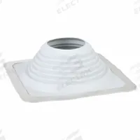 17"H-W Alum Roof Vent Pipe Flashing: For Pitched Roof, Square Base, For 1 Pipes, 12 in Max Pipe (MPN SQ801GA). Key specifications — Top Opening: Open; Material - Collar: EPDM; Brand: MASTER FLASH.