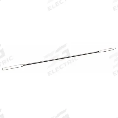 APPROVED VENDOR Spatula: Spatula, Non-Sterile, Stainless Steel, 8 in Overall Lg, 2 in Handle Lg - Lab Spatulas