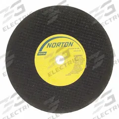 NORTON Abrasive Cut-Off Wheel: Type 1, 8" x 1/16" x 5/8", Aluminum Oxide, 36 Grit, Gemini (MPN 66253017795). Key specifications — Series: Gemini; Brand: NORTON.
