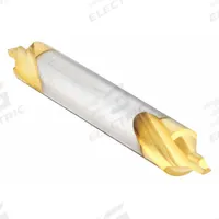 KEO Center Drill: Bell Type, #13, 60°, 2 in Overall Lg, TiN Coated High Speed Steel (MPN 906-000-221). Key specifications — Brand: KEO; End Type: Double End.