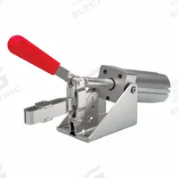 DE-STA-CO Pneumatic Toggle Clamp: 856 lbf Capacity, 99° Swing (MPN 810-UH). Key specifications — Brand: DE-STA-CO.