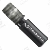 ROTHENBERGER Nipple Chuck: Use with Classic 22A/Rhino/Thread-O-Matic Series, For 1 1/4 in Pipe (MPN 00193). Key specifications — attr530951: Nipple Chuck; attr530941: Rhino; attr530936: ROTHENBERGER; attr530933: 00193.