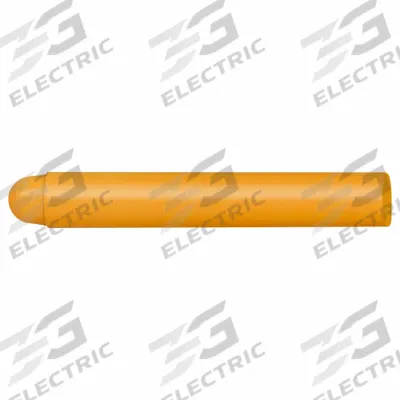 MARKAL Marking Crayon: Wax, 17 mm Tip Wd, Firm, Yellow/Orange - Wax Lumber Crayons