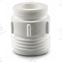 DRAIN KING Faucet Outlet Adapter: Plastic, Unfinished Finish, 55/64"-27 Top Connection Size (MPN 99). Key specifications — Material: Plastic; Product Type: Outlet Adapter; Top Connection Size: 55/64"-27; Brand: DRAIN KING.