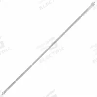 FOSTORIA Electric Infrared Tubular Heater Element: For Mfr. No. OCH-46, 2,000 W Output, 7.2 A (MPN 671-5018). Key specifications — Connection Type: Terminals; Color: Frosted; Heater Mounting Position: Horizontal Burn; Product Type: Electric Infrared Tubular Heater Element; For Use With: Mfr. No. OCH-46; Voltage: 277V AC; Includes: 10-32 Threaded Termination with Nuts; Brand: FOSTORIA.