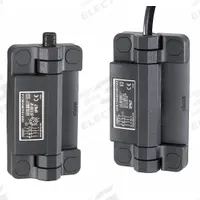 ELESA Hinged Safety Interlock Switch: CFSW Series, Top Output, 2NO/2NC, 2 m Cable Lg (MPN CFSW.110-6-2NO+2NC-F-A-2). Key specifications — Brand: ELESA; Termination: 8 Pin Connector; AC Contact Rating: 1.5 A @ 120 V.