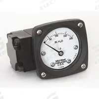 MIDWEST INSTRUMENT Differential Pressure Gauge: Back, 1/4 in NPT Female, ±3-2-3% Gauge Accuracy, 142 (MPN 142-AA-00-OO-200H). Key specifications — Sensor Type: Diaphragm; Series: 142; Housing Material: Aluminum; Certificate of Calibration: Not Included; Gauge Accuracy: ±3-2-3%.