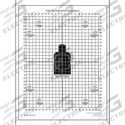 ACTION TARGET Shooting Range Targets: Tagboard Paper, Bullseye Target, 11 in Ht, 8 1/2 in Wd - Bullseye Targets