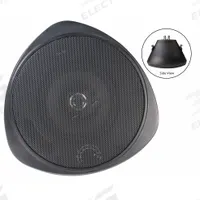 SPECO TECHNOLOGIES Pendant Mount Speaker: Powered, 2-Way, 8 ohm Impedance, 11 1/4 in Overall Wd (MPN SP30PTB). Key specifications — attr1056470: Indoor; attr1056495: Powered.