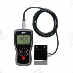 INSIZE Digital Force Gauge: 450 lbf Max Force Measured, 0 lbf Min Force Measured, Higher Resolution (MPN ISF-DF2KA). Key specifications — attr1002785: N; attr1002770: LCD; attr1002779: AC/DC Adapter; attr1002768: INSIZE; attr1002775: +/-0.2% of Load Capacity; attr1034780: Not Included; attr1034781: Higher Resolution.