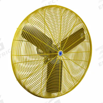 SCHAEFER Fan Head: 30 in Blade Dia, 2 Speeds, 115V AC, 1/2 hp Motor - High-Visibility Industrial Fan Heads