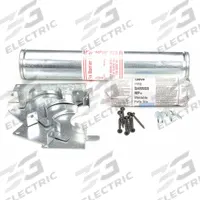 3M Sleeve Kit: Round, 12 in Overall Lg, 2 in Overall Wd, 4 hr, Cable (MPN DT200). Key specifications — Brand: 3M; Shape_Broad: Round; Mounting Plates Included: Two Plates.