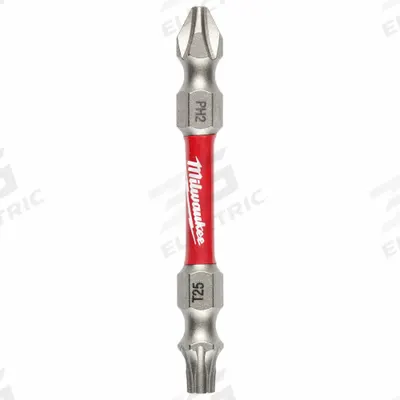 MILWAUKEE Power Bit: Power Bit, Imperial, #2, T25 Bit Industry Size, #2 Bit Size - Impact Bits