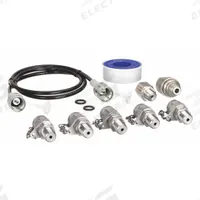 FLUKE Transmitter Test Hose Kit: Transmitter Test Hose Kit, Transmitter Test Hose Kits, NPT (MPN FLK-700TTH10K). Key specifications — Compatible with Manufacturer Model Number: Fluke Pressure Calibrators; Includes: Transmitter Connection Fitting; Thread Size: 1/4 in (NPT); Features: 10,000 psi Rating; Manufacturer Part Number: FLK-700TTH10K; Brand: FLUKE.