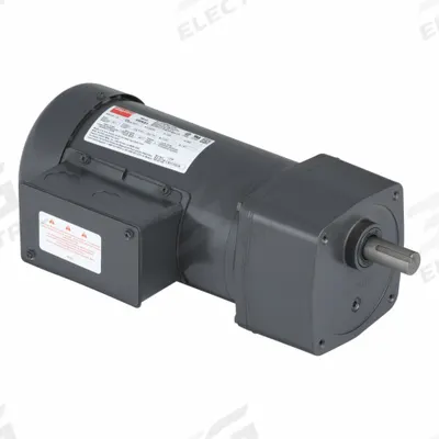 Dayton Gearmotor: Parallel, Single Output Shaft, 3-Phase, TEFC, 85 RPM - Parallel Shaft AC Gearmotors