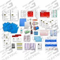 Response Backpack Refill Kit: 134 Components, Plastic, Poly Bag, Clear, Medication Included, Plastic (MPN 488). Key specifications — Brand: EMI; Adhesive Bandages Included: Adhesive Bandages; Product Type: Response Backpack Refill Kit; PPE and Disposal Equipment Included: (6) Nitrile Gloves; Oral and Inhalant Medicinals Included: (10) Ammonia Towelettes; Tools Included: Thermal Rescue Blanket; Topical Medicinals Included: (20) Antimicrobial Hand Wipes; Wound Dressings Included: (2) Sterile Conforming Bandages.