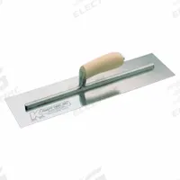 KRAFT TOOL Cement Trowel: Blade Material Carbon Steel, Blade Shape Square, 3 in Blade Wd (MPN CF216C). Key specifications — attr1008665: Camel Back; attr1005004: KRAFT TOOL; attr1008664: Wood.