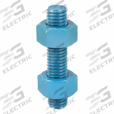 USA FASTENER Fully Threaded Stud: 1/2"-13 Thread Size, Steel, Grade B7, PTFE Coated - PTFE-Coated Fully-Threaded Rods & Studs