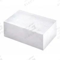 OHAUS Modular Block: Anodized Aluminum, 3 3/4 in Overall Wd, 6 in Overall Lg, 0 Wells (MPN 30400166). Key specifications — Product Type: Dry Bath Block; Includes Thermometer Well: No; Material: Anodized Aluminum; Brand: OHAUS.