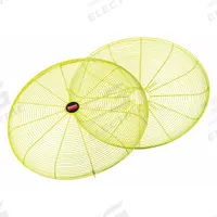 DAYTON Fan Guard: Fan Guard Set, 33 in Guard Dia., Steel (MPN 1VCH7). Key specifications — Includes: (1) Front and (1) Rear Section; Fan Accessory Finish: Powder Coated; Material: Steel; Manufacturer Part Number: 1VCH7; Brand: DAYTON; Color: Yellow.